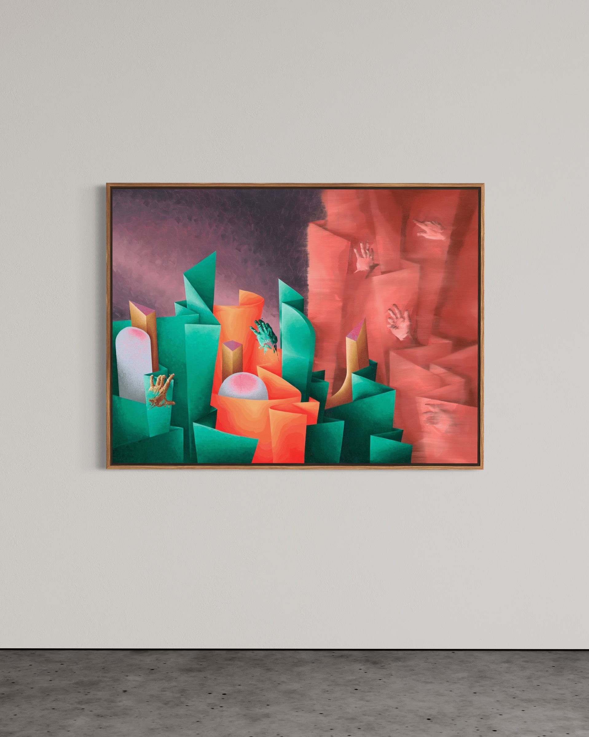 Manifesto of the Gesture (2025) Canvas Print