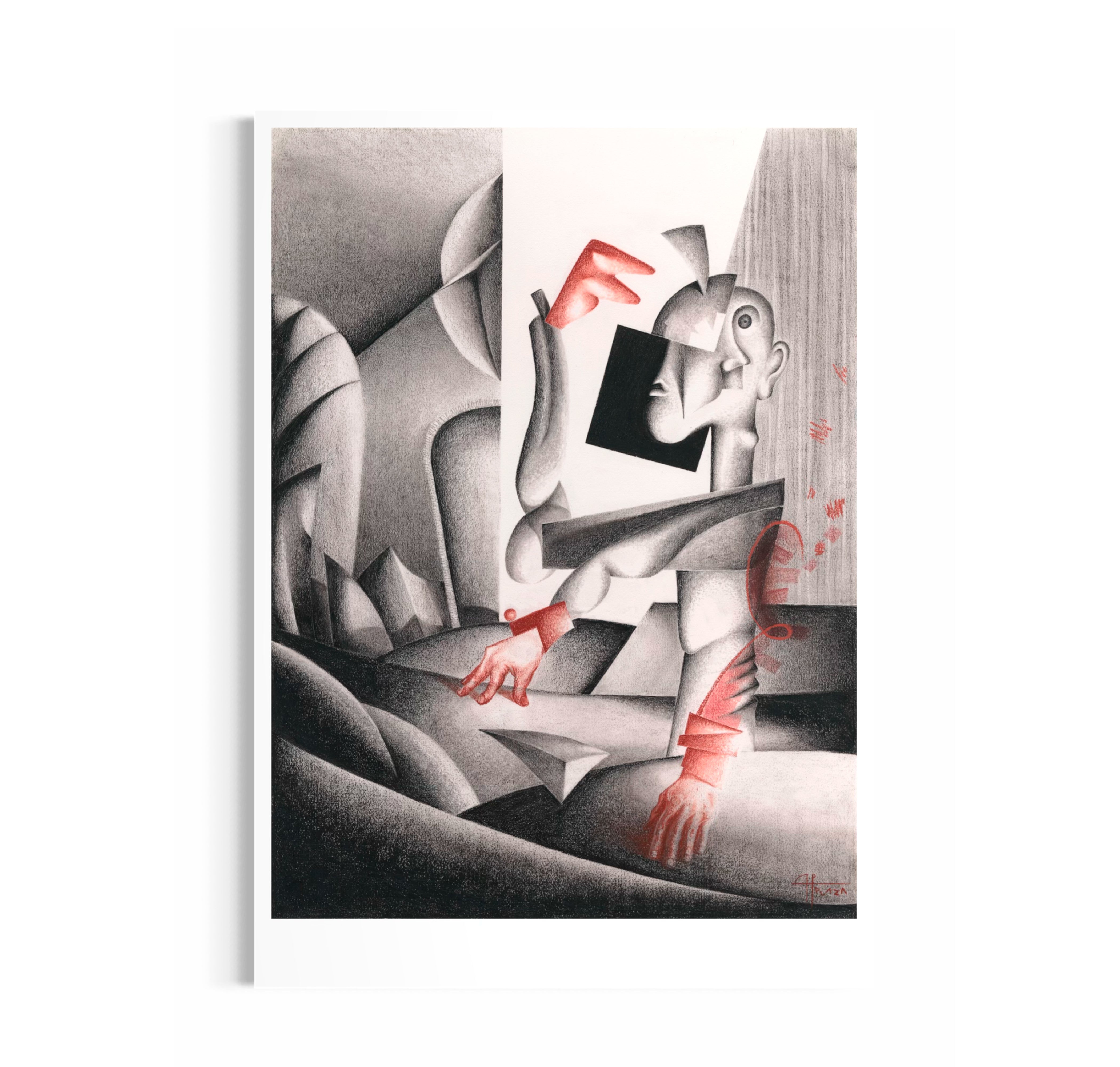 Utzon x Platón (2024) Paper Print