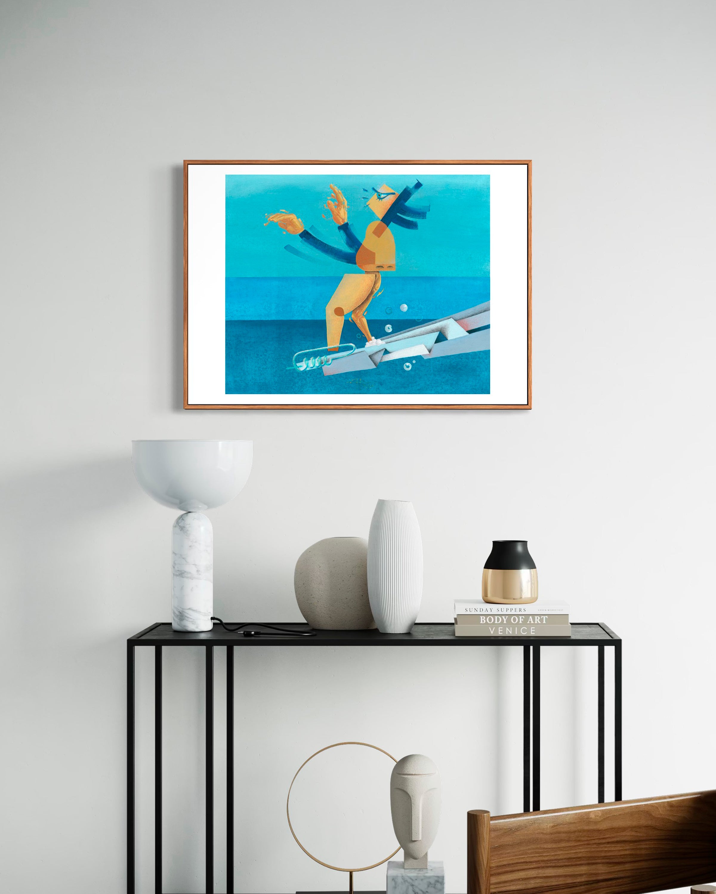 Nose Riding (2024) Paper Print
