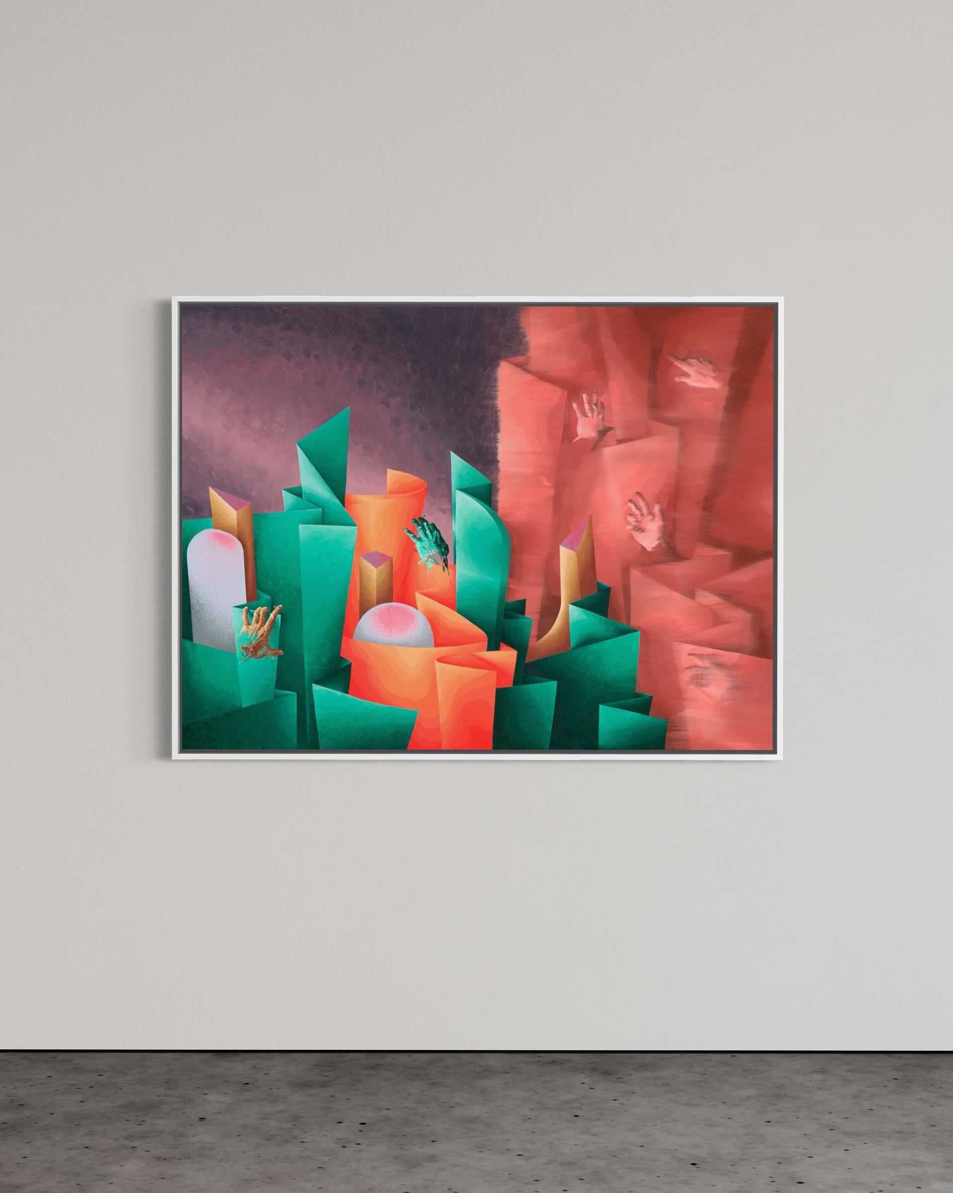 Manifesto of the Gesture (2025) Canvas Print